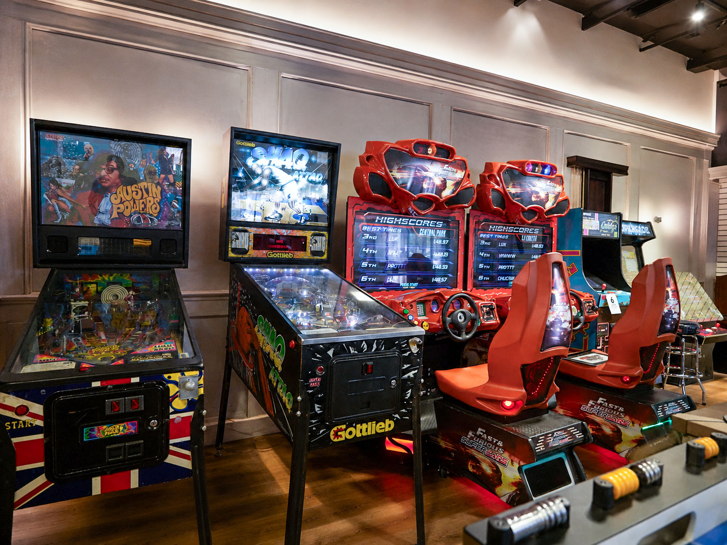 Arcade machines