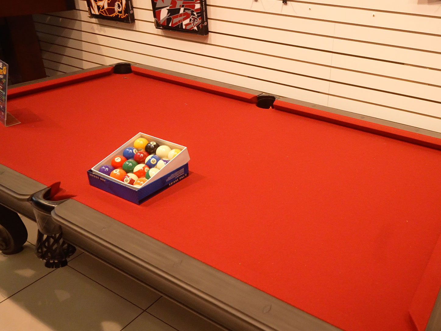 Pool tables and game room furniture