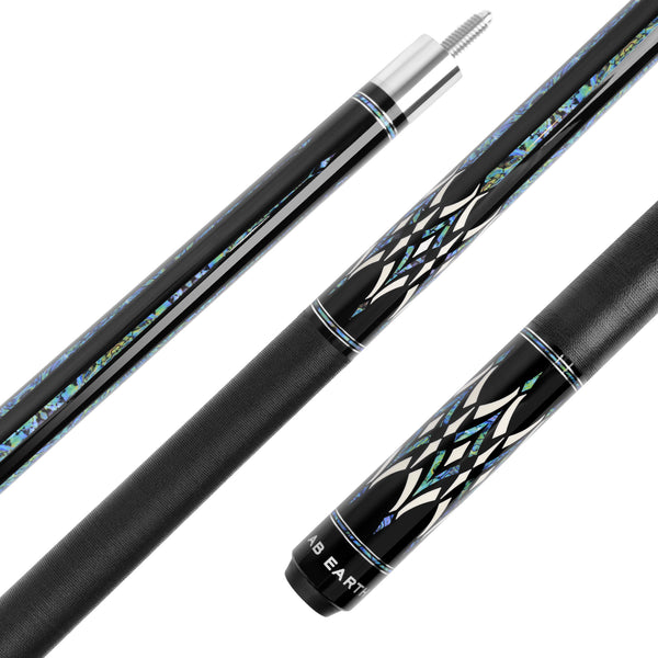 Black Cue w/ Ivory Inlay
